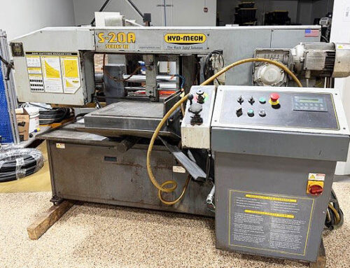 HydMech S20A 13″ x 18″ Mitering Head Automatic Horizontal Bandsaw